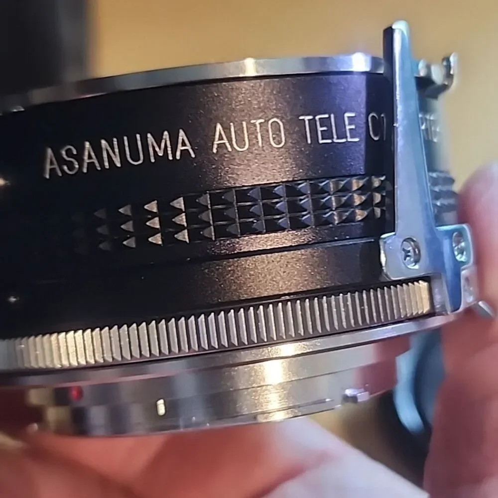 Asanuma Minolta Auto-Tele Converter 2x Camera Lens w/ Case